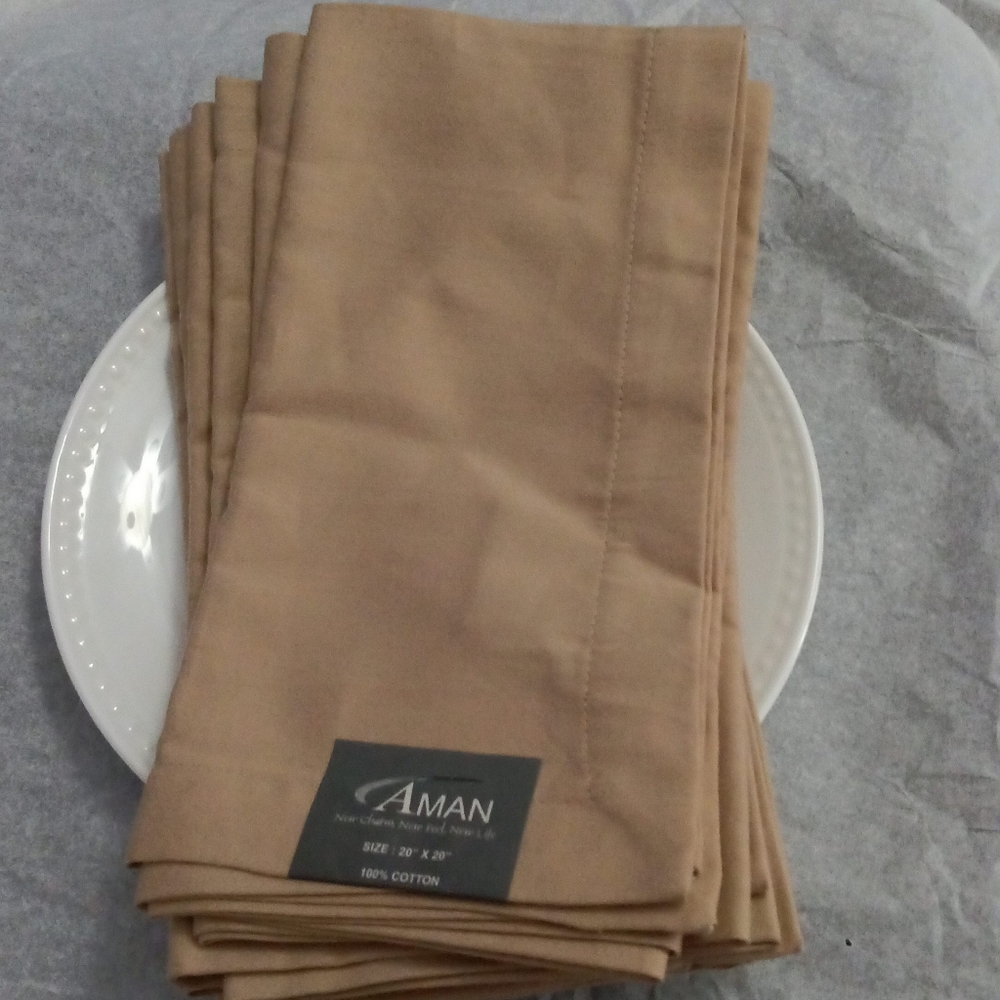 Aman Napkins, Set of 6 NEW